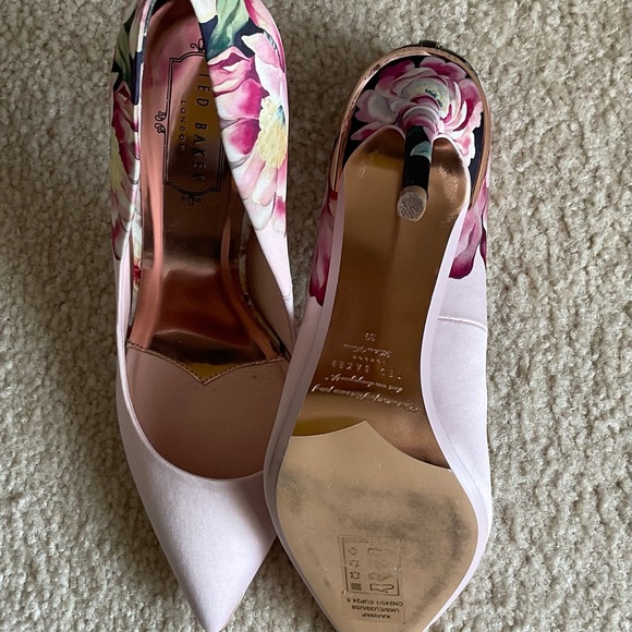 Ted Naker London Pink Heels - Picture 3 of 3
